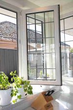 White tilt and turn windows for a home in Wimborne.