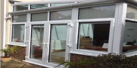 Cladding and Conservatory