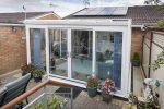 white upvc doors for conservatory