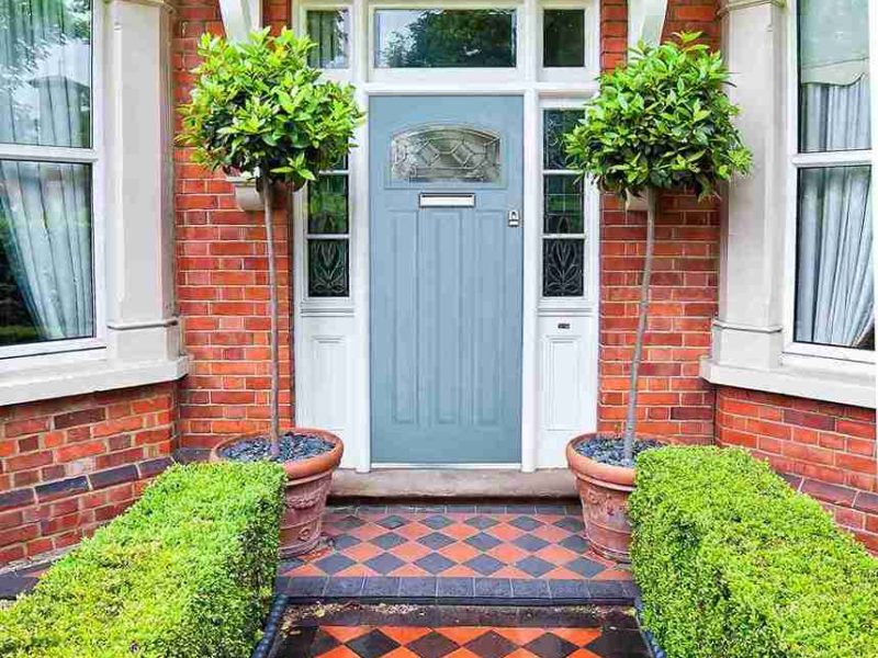 bespoke blue door dorset