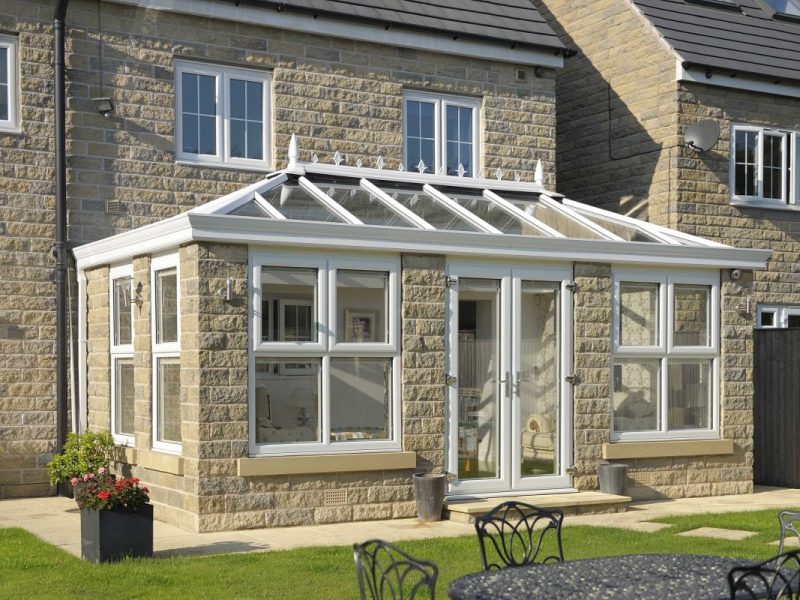 orangery with glass roof dorset