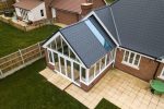 Made to measure tiled conservatory roof new milton