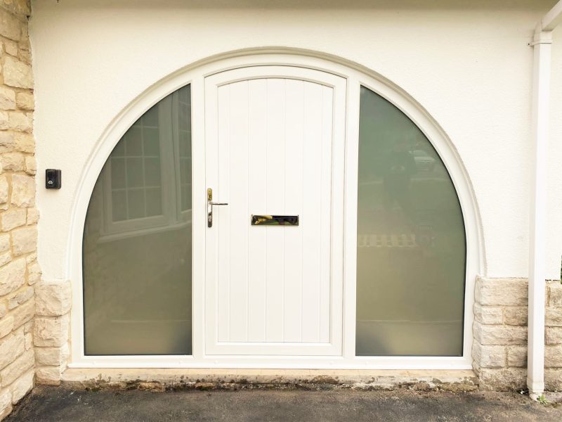 white composite door near me