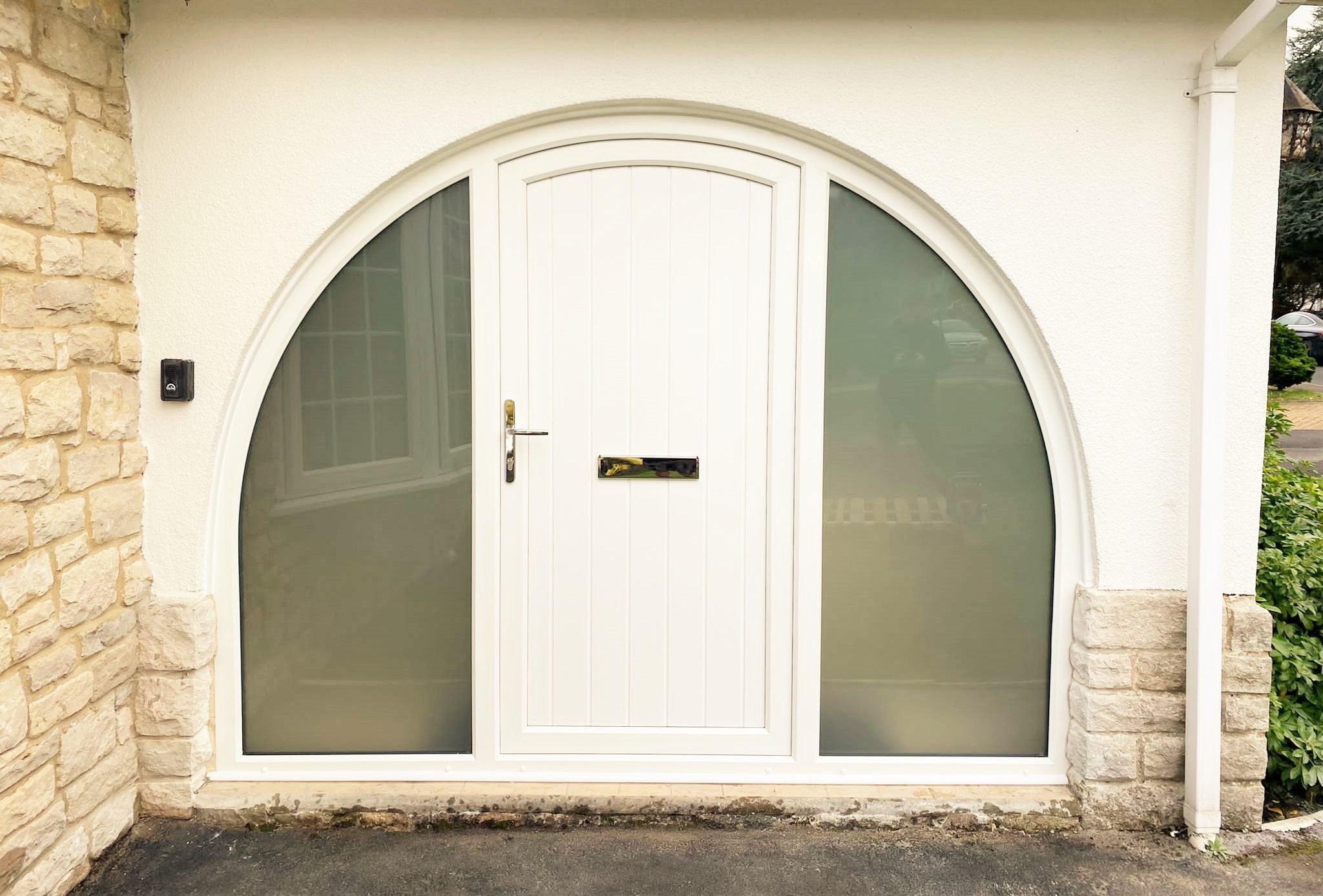 white composite door near me